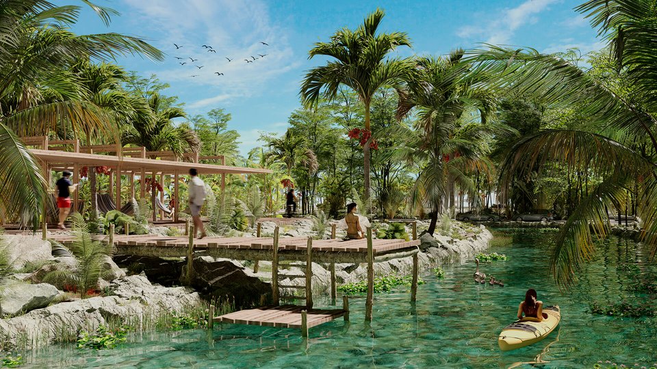 Ría Sayab y estilo de vida costero en Ciudad Central Progreso